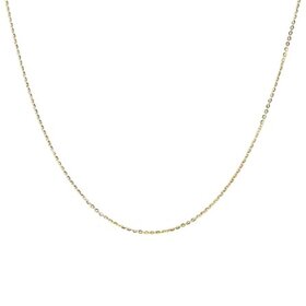 (Y) 14K 18’’ CABLE CHAIN IN YELLOW GOLD 2.6 GRAMS, LOBSTER CLASP