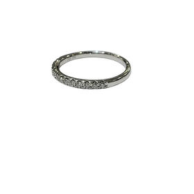 GBC (Z) 14K .21CT STRAIGHT LINE DIAMOND BAND