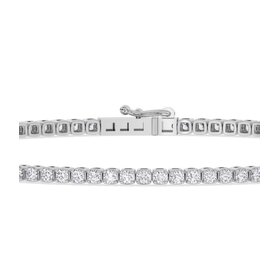 Aarush M(Y) 14KW 3.20 CTW LAB GROWN DIAMOND TENNIS BRACELET IGI 42J9795225