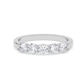 Aarush M(Y) 14K 2.00CT VS E/F FIVE LAB GROWN DIAMOND RING IGI 14J8316225