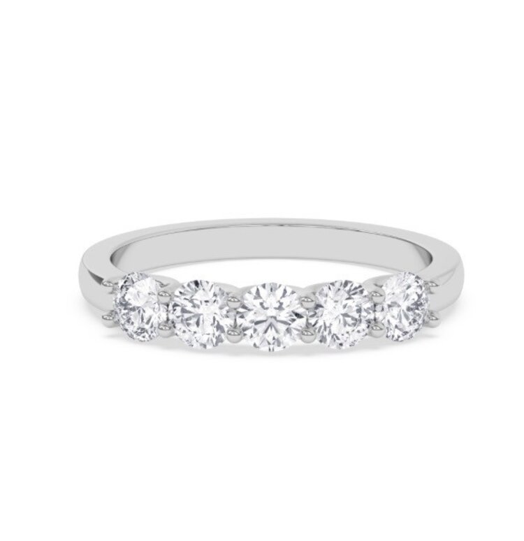 Aarush M(Y) 14K 2.00CT VS E/F FIVE LAB GROWN DIAMOND RING IGI 14J8316225