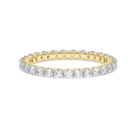 Aarush M(Y) 14KY 1.00 CTW LAB GROWN DIAMOND ETERNITY RING