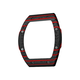 TSAR BOMBA Atomic BEZEL CF  . Atomic-Interchangeable bezel, made of carbon fiber, Tsar Bomba,  comment at check out which color carbon fiber bezel you would like.