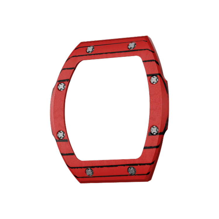 TSAR BOMBA Atomic BEZEL CF  . Atomic-Interchangeable bezel, made of carbon fiber, Tsar Bomba,  comment at check out which color carbon fiber bezel you would like.