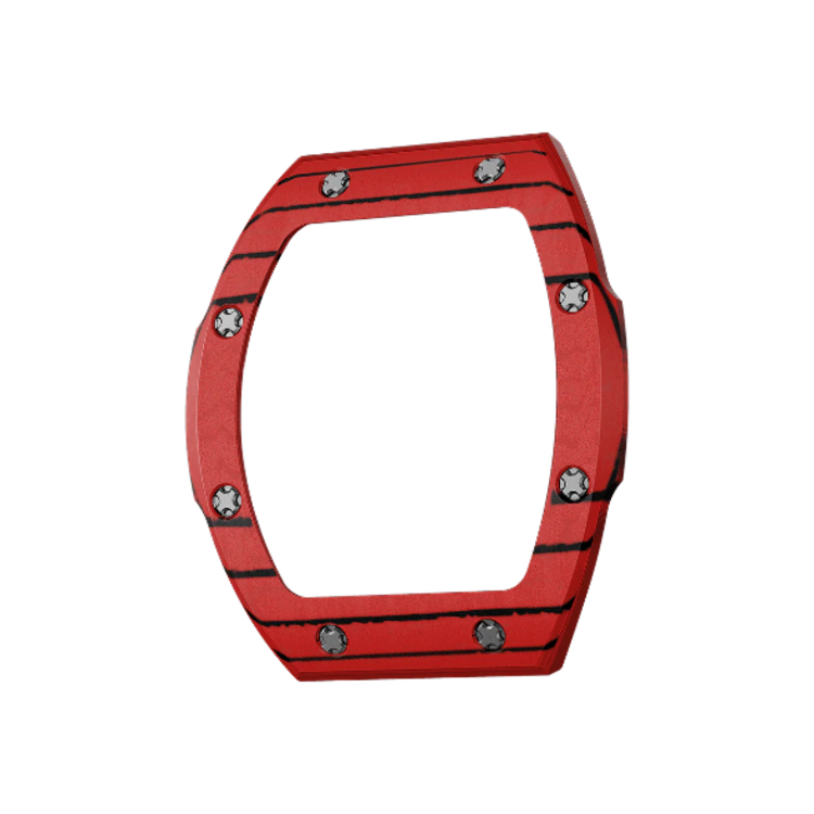 TSAR BOMBA Atomic BEZEL CF  . Atomic-Interchangeable bezel, made of carbon fiber, Tsar Bomba,  comment at check out which color carbon fiber bezel you would like.