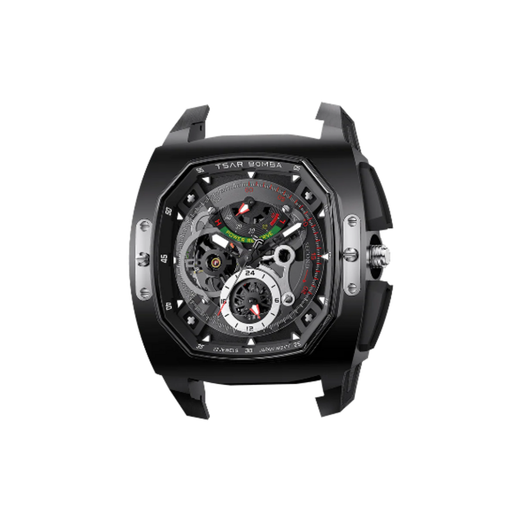 TSAR BOMBA DM2 WH AUTO , DARK MATTER 2 INTERCHANGEABLE WATCH HEADS, JAPAN AUTOMATIC MOVEMENT WITH POWER RESERVE, AT CHECK OUT COMMENT WHAT COLOR WATCH HEAD YOU WANT