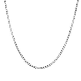 UNIQUE GROWN DIAMOND (R) 14K 8.00CT LAB GROWN DIAMOND TENNIS NECKLACE