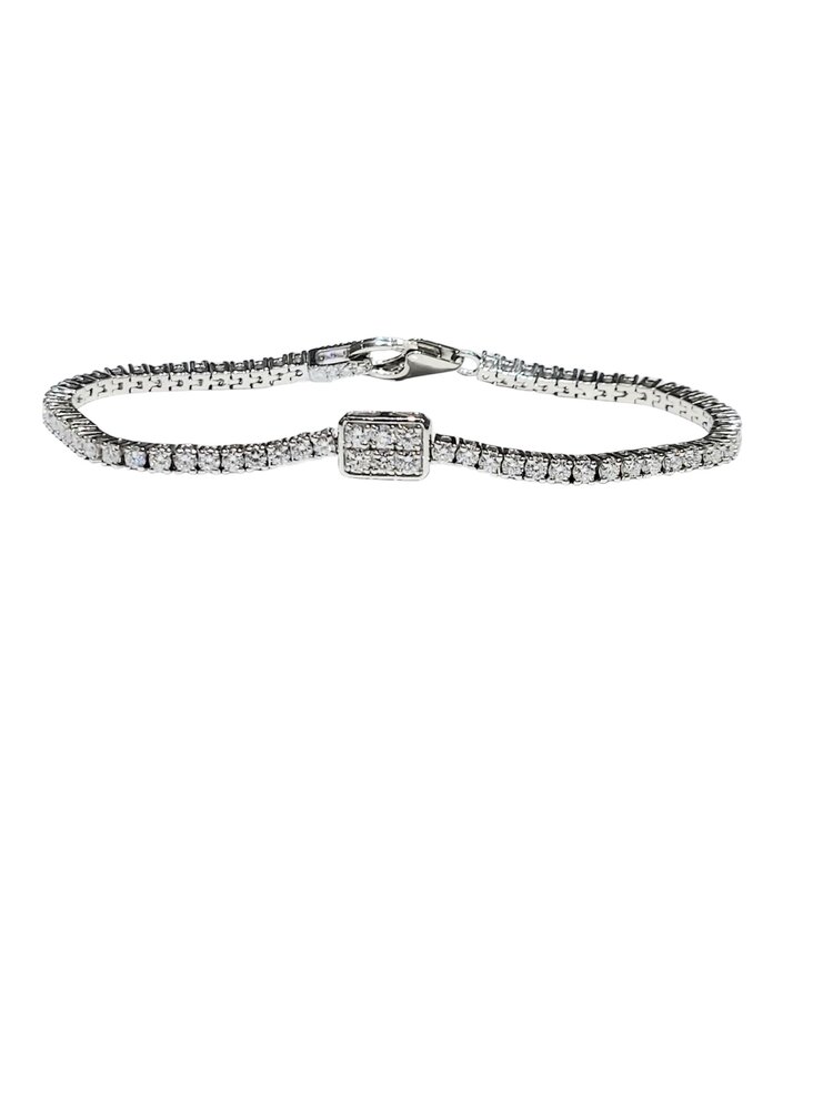 (Y) 925 3.50CT LAB DIAMOND TENNIS BRACELET