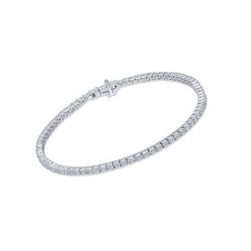 Aarush M(Y) 14K 4.00CT VS F LAB GROWN DIAMOND TENNIS BRACELET IGI 73J3829524