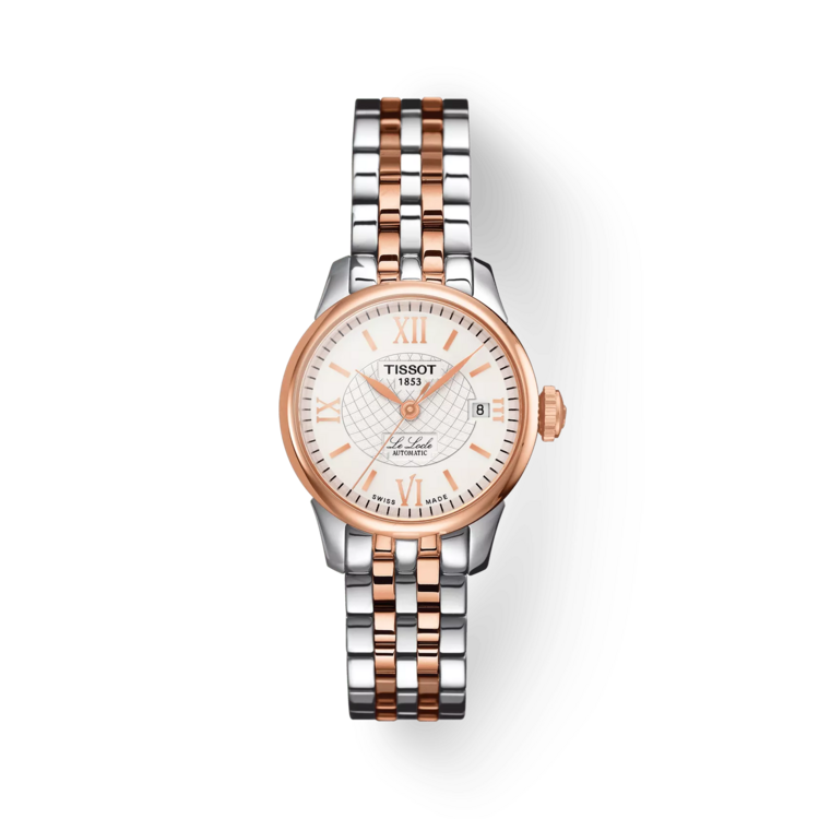 TISSOT TISSOT LE LOCLE 25.3MM T41.2.183.33 Diameter:25.3 mm Up to 48 hours power reserve 316L stainless steel case with rose gold PVD coating