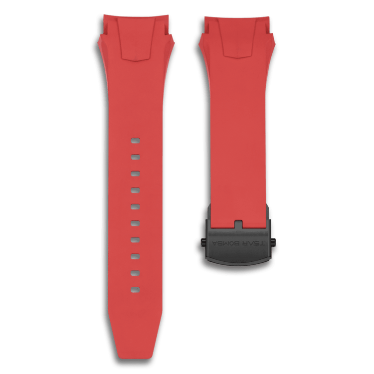 TSAR BOMBA TSAR BOMBA DM STRAP, DARK MATTER FLOURORUBBER STRAP ONLY, NO BUCKLE, COMMENT AT CHECK OUT WHICH COLOR