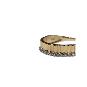 Daniels Jewels Art (Y)14KY 0.20CTW DIAMOND AND GOLD FASHION RING