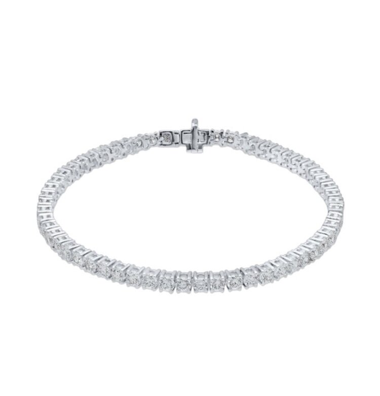 Aarush M(Y) 14KW 5.00CT VS E/F LG  DIAMOND TENNIS BRACELET IGI I4J8302325