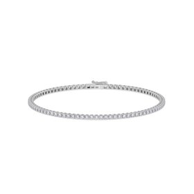 Aarush M(Y) 14KW 2.29CT VS E/F LG DIAMOND TENNIS BRACELET IGI 34J696342604