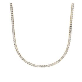 Aarush M(Y) 14KY 5.30CT VS E/F LG DIAMOND TENNIS CHAIN IGI 73J383932412