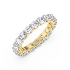 M(Y) 14KY 3.01CT VS E/F LAB GROWN DIAMOND ETERNITY RING