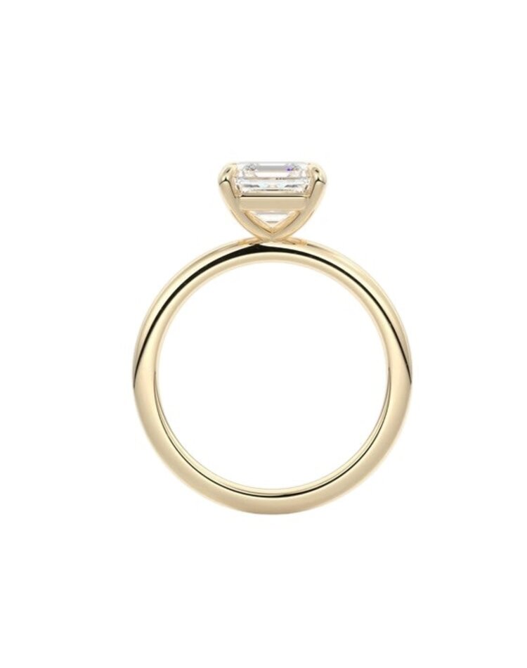 DIAMOND TRADERS INTERNATIONAL (Y) 14KY 3.75CT VS1 F LAB GROWN DIAMOND RING