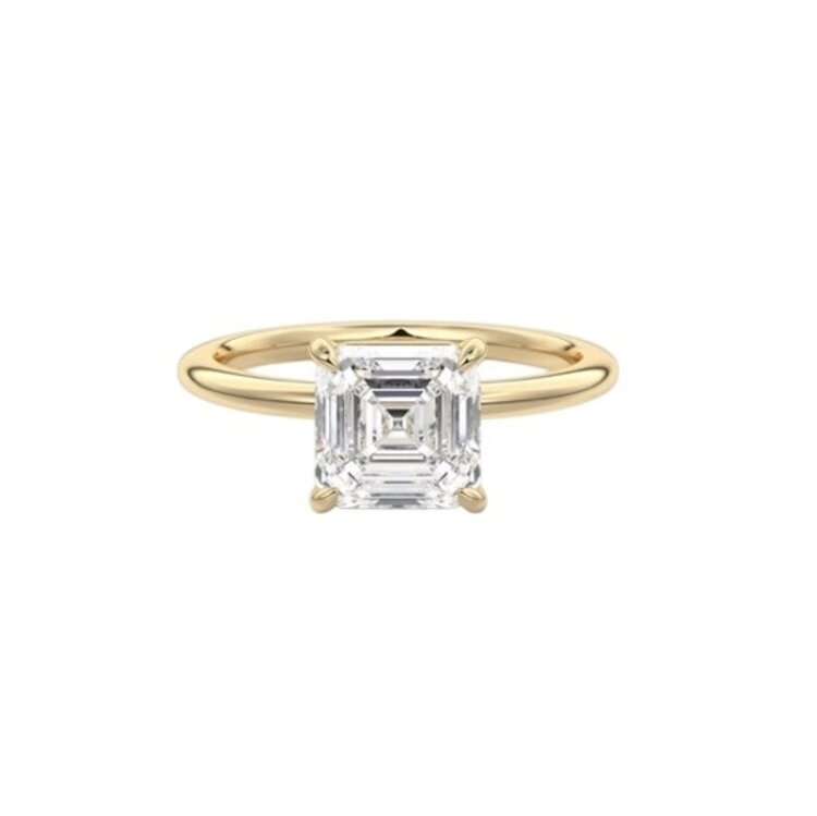 DIAMOND TRADERS INTERNATIONAL (Y) 14KY 3.75CT VS1 F LAB GROWN DIAMOND RING