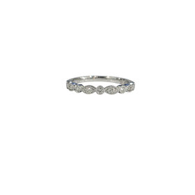 PRIMA NEW YORK (Y) 14KW .19TCW DIAMOND DECORATIVE WEDDING BAND