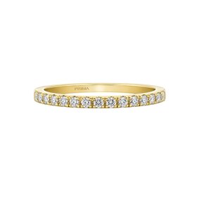 PRIMA NEW YORK (X) 14KY .32CT DIAMOND BAND