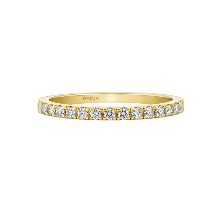 PRIMA NEW YORK (X) 14KY .32CT DIAMOND BAND