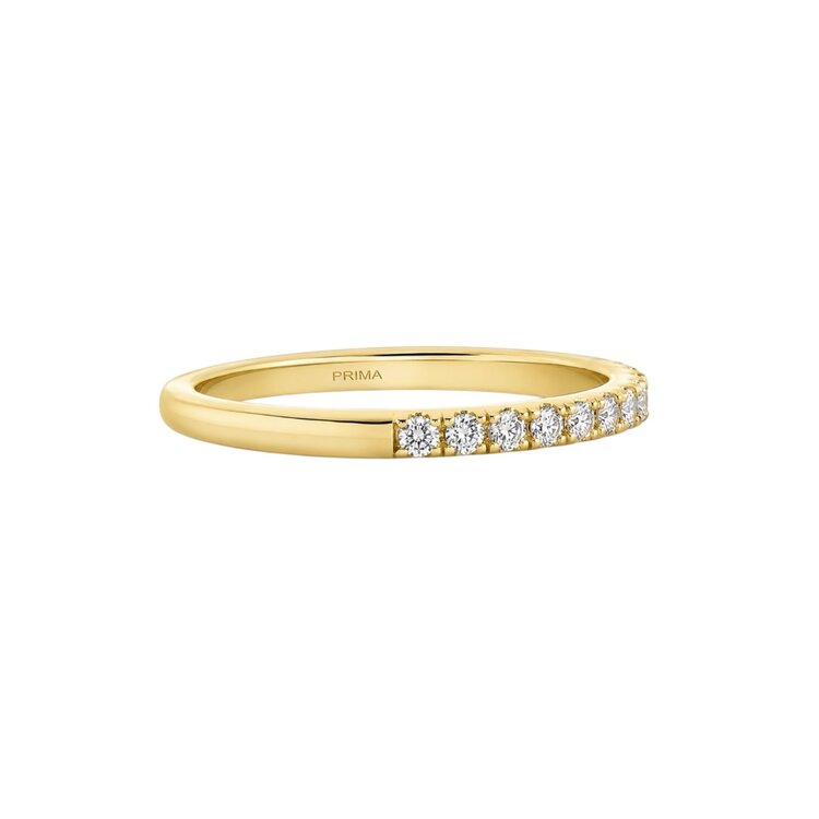 PRIMA NEW YORK (X) 14KY .32CT DIAMOND BAND