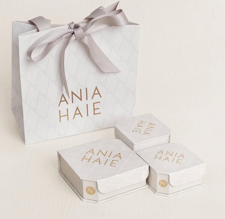 ANIA HAIE Gold Huggie Hoop Earrings, Material: 925 Sterling Silver with 14kt Gold Plating • Hoop Diameter: 12mm • Weight: 1.1g