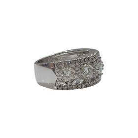 Ryan Gems Inc M(Y) 14KW 1.65CT MILGRAIN ACCENTED FASHION BAND