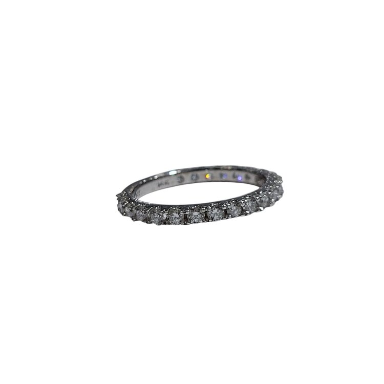 Ryan Gems Inc M(Y) 14K .88CT DIAMOND THREE QUARTER ETERNITY BAND