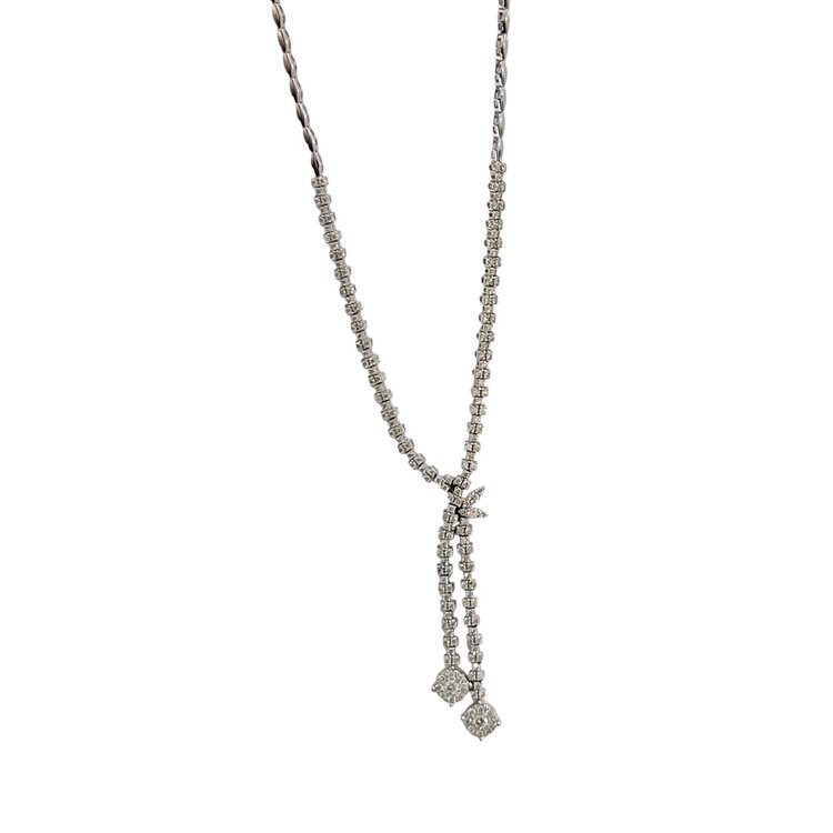 Ryan Gems Inc M(Y) 14K 1.97CT DIAMOND LARIAT STYLE NECKLACE