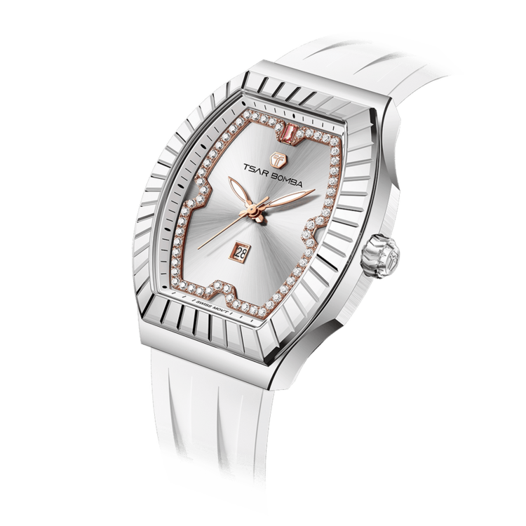 TSAR BOMBA TSAR BOMBA Nucleus Femme 04, SWISS QUARTZ, SAPPHIRE CRYSTAL, TB8231L-01