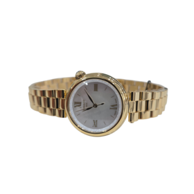 TISSOT TISSOT T152.010.33.118.00, SWISS MOVEMENT, QUARTZ, YELLOW GOLD TONE, MOTHER OF PEARL DIAL