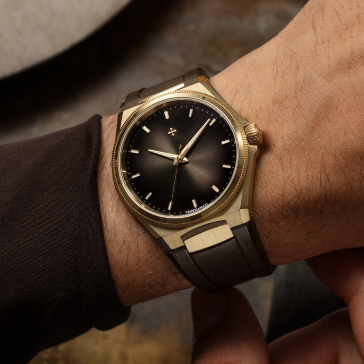 VENEZIANICO VENEZIANICO Arsenale Bronzo - 6221555 CASE: Bronze QAI9-4, Satin Finish DIMENSIONS: Ø40mm, lug-to-lug 44mm LUMINESCENT PIGMENT: BGW9 Super-LumiNova® THICKNESS: 9.95mm, including crystal MOVEMENT: Cal. Miyota 9039 Automatic CRYSTAL: Sapphire BEZEL: Bronze