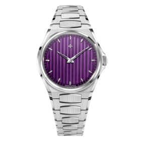 VENEZIANICO Venezianico Arsenale 40 - 6221501C CASE MATERIAL: 316L Stainless Steel DIMENSIONS: Ø40mm, lug-to-lug 44mm THICKNESS: 8.95mm, including crystal DIAL: Vertical Côtes de Genève finish MOVEMENT: Miyota 9029 Automatic CRYSTAL: Sapphire