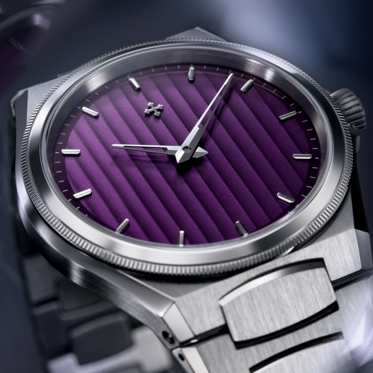 VENEZIANICO Venezianico Arsenale 40 - 6221501C CASE MATERIAL: 316L Stainless Steel DIMENSIONS: Ø40mm, lug-to-lug 44mm THICKNESS: 8.95mm, including crystal DIAL: Vertical Côtes de Genève finish MOVEMENT: Miyota 9029 Automatic CRYSTAL: Sapphire
