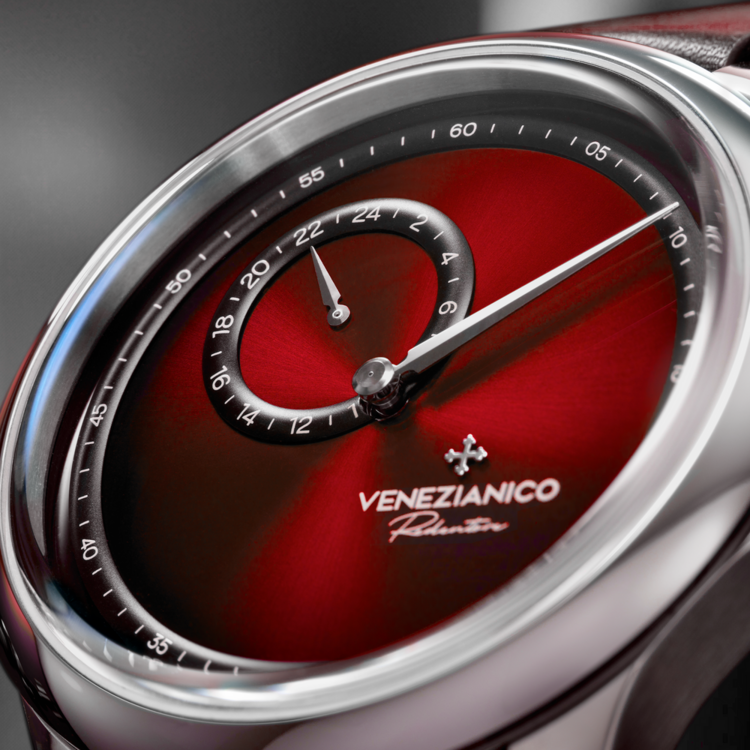 VENEZIANICO Venezianico Redentore Enigma - 1221573 , CASE MATERIAL: 316L Stainless Steel FEATURES: Regulator function DIMENSIONS: Ø40mm, lug to lug 46.7mm, 11.4mm thickness MOVEMENT: Automatic Cal. NH39A CRYSTAL: Sapphire