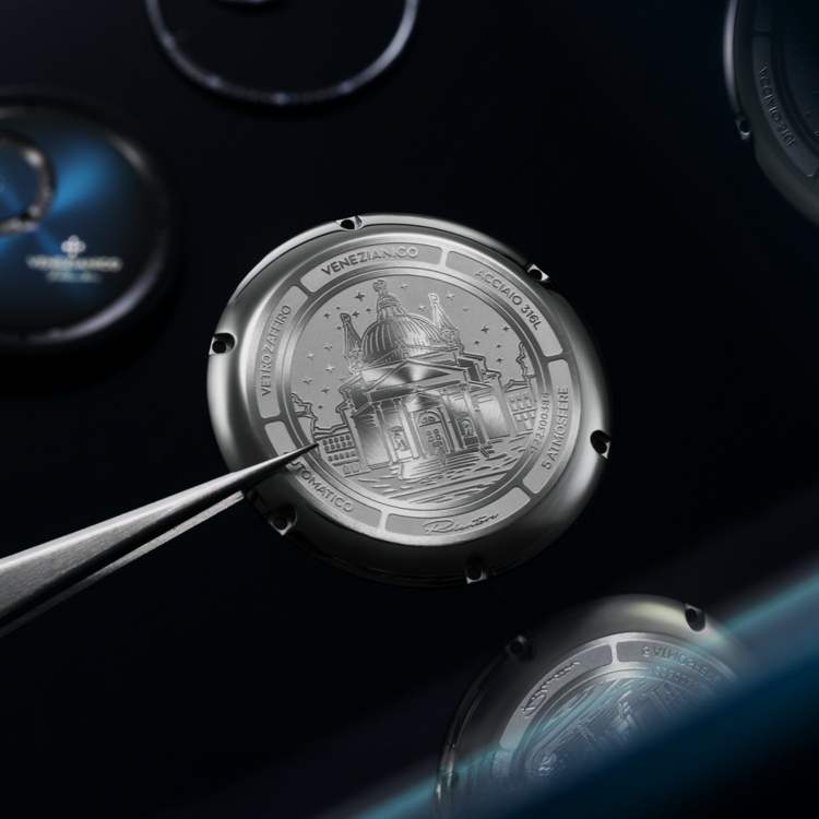 VENEZIANICO Venezianico Redentore Enigma - 1221571 , CASE MATERIAL: 316L Stainless Steel FEATURES: Regulator function DIMENSIONS: Ø40mm, lug to lug 46.7mm, 11.4mm thickness MOVEMENT: Automatic Cal. NH39A CRYSTAL: Sapphire