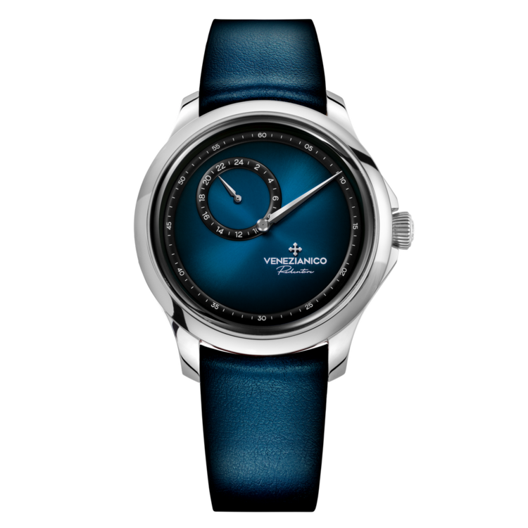 VENEZIANICO Venezianico Redentore Enigma - 1221571 , CASE MATERIAL: 316L Stainless Steel FEATURES: Regulator function DIMENSIONS: Ø40mm, lug to lug 46.7mm, 11.4mm thickness MOVEMENT: Automatic Cal. NH39A CRYSTAL: Sapphire