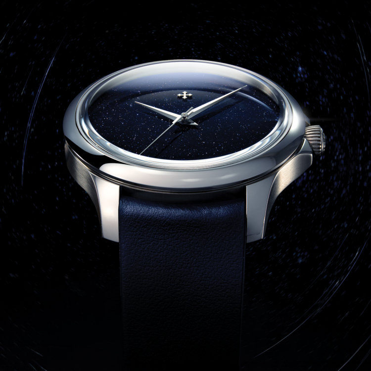 VENEZIANICO Venezianico Redentore Avventurina 40 - 1221550 , CASE: 316L Stainless Steel DIAL: Aventurine glass DIMENSIONS: Ø40mm, lug to lug 46.7mm, thickness 11mm MOVEMENT: NH35A Automatic CRYSTAL: Sapphire