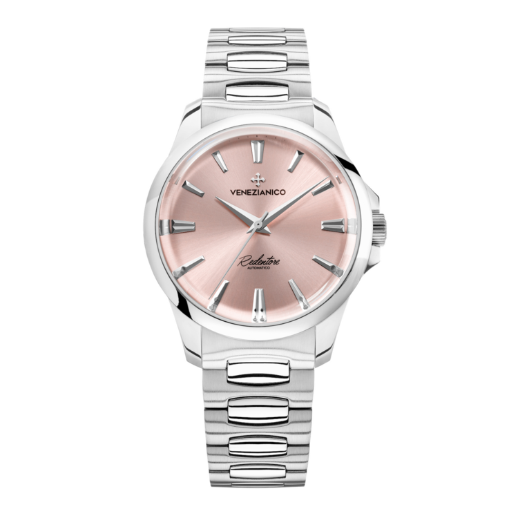 VENEZIANICO Venezianico Redentore 36 - 1121503C CASE MATERIAL: Stainless Steel DIMENSIONS: Ø36mm, lug to lug 42.2mm MOVEMENT: Automatic Cal. NH35A CRYSTAL: Sapphire
