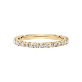 GBC (X) 14KY .26CT, FIFTH TEEN DIAMOND BAND