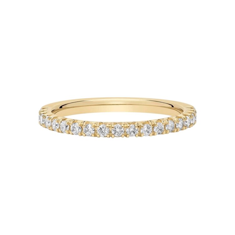 GBC (X) 14KY .26CT, FIFTH TEEN DIAMOND BAND