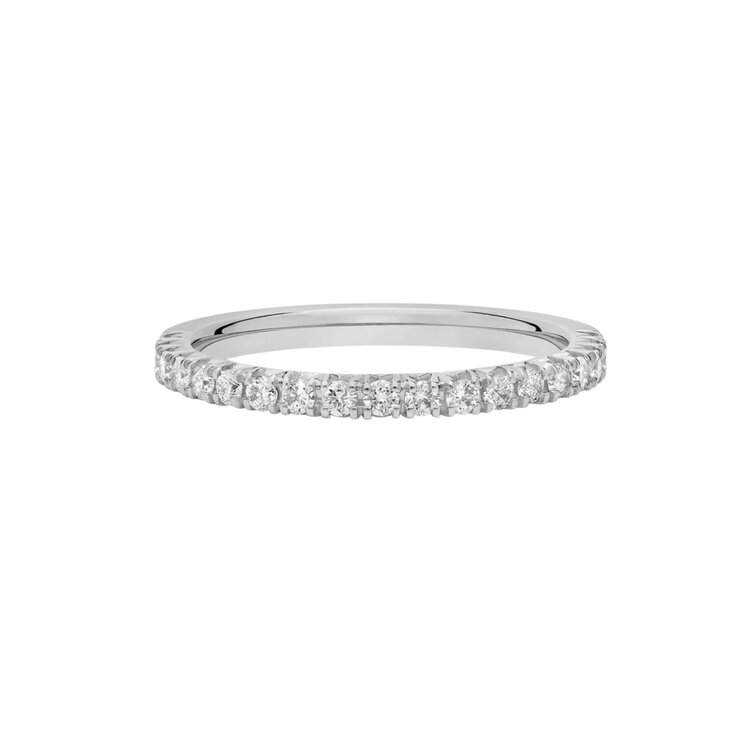 GBC (X) 14K .26CT DIAMOND BAND, FIFTHTEEN DIAMONDS