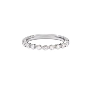 GBC (X) 14K .51CT SHARED PRONG, ROUND CUT DIAMOND BAND