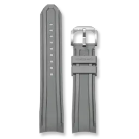 Integrated Rubber Band (22mm) - Anthracite MATERIAL: TPU Rubber Strap DIMENSIONS: 120x85 STRAP WIDTH: 22mm ORIGIN: Made in Italy BUCKLE: Stainless Steel