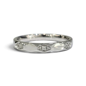 M(Y) 14K .06CT DECORATIVE DIAMOND BAND