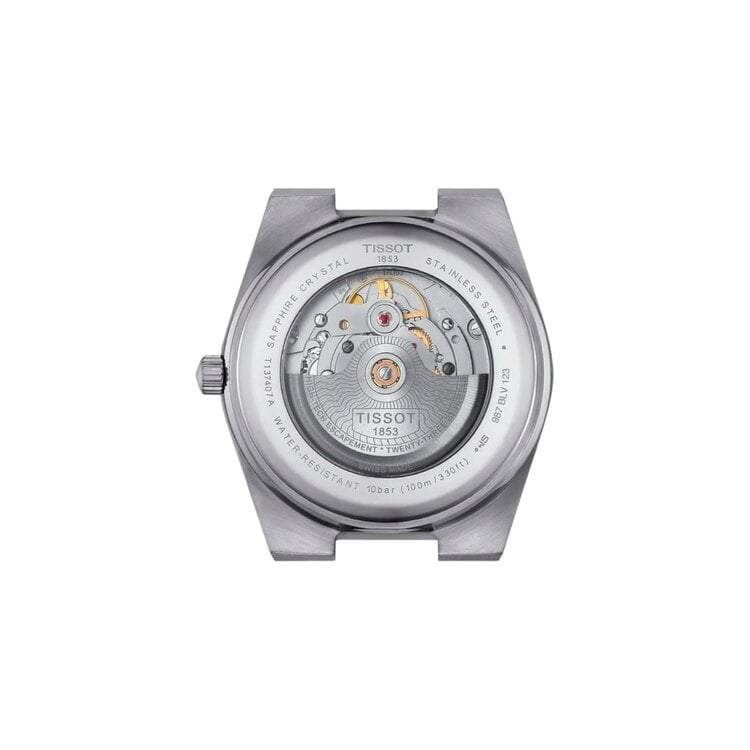 TISSOT TISSOT PRX 40MM T137.407.11.111.00 Diameter:  40 mm 316L stainless steel case Scratch-resistant sapphire crystal Dial: Mother Of Pearl, Swiss automatic movement