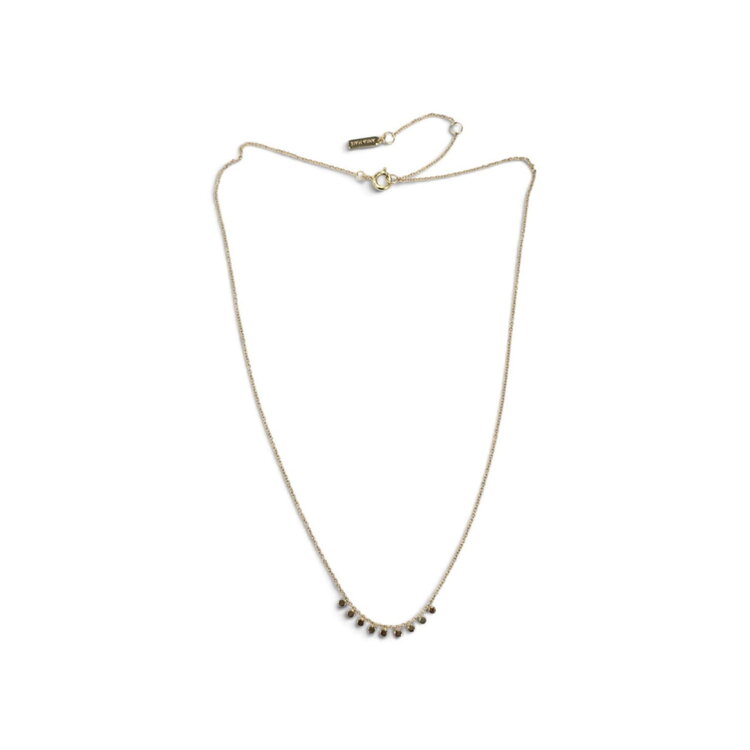 ANIA HAIE Gold Dangling Disc Station Necklace • Material: 925 Sterling Silver with 14kt Gold Plating • Necklace length: 380mm with 50mm extender • Weight: 1.8g