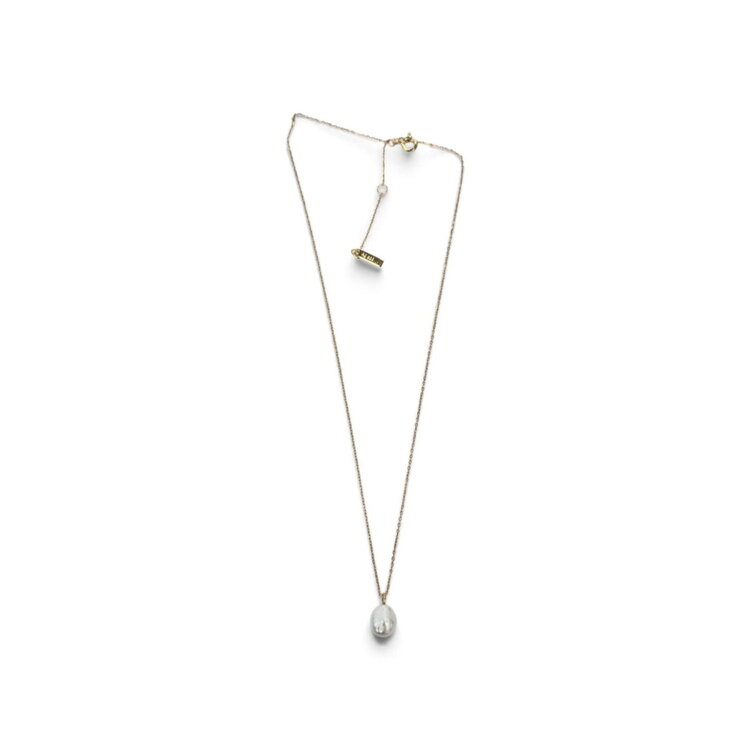 ANIA HAIE Gold Baroque Pearl Pendent Necklace • Material: 925 Sterling Silver with 14kt Plating • Necklace length: 450mm with 50mm extender • Weight: 1.9g