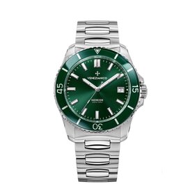 VENEZIANICO Venezianico Nereide 42 - 3321511C CASE MATERIAL: 316L Stainless Steel DIMENSIONS: Ø42mm, lug to lug 49mm  MOVEMENT: Automatic Cal. NH35A CRYSTAL: Sapphire